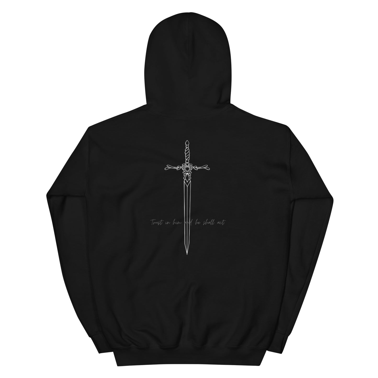 unisex sword hoodie