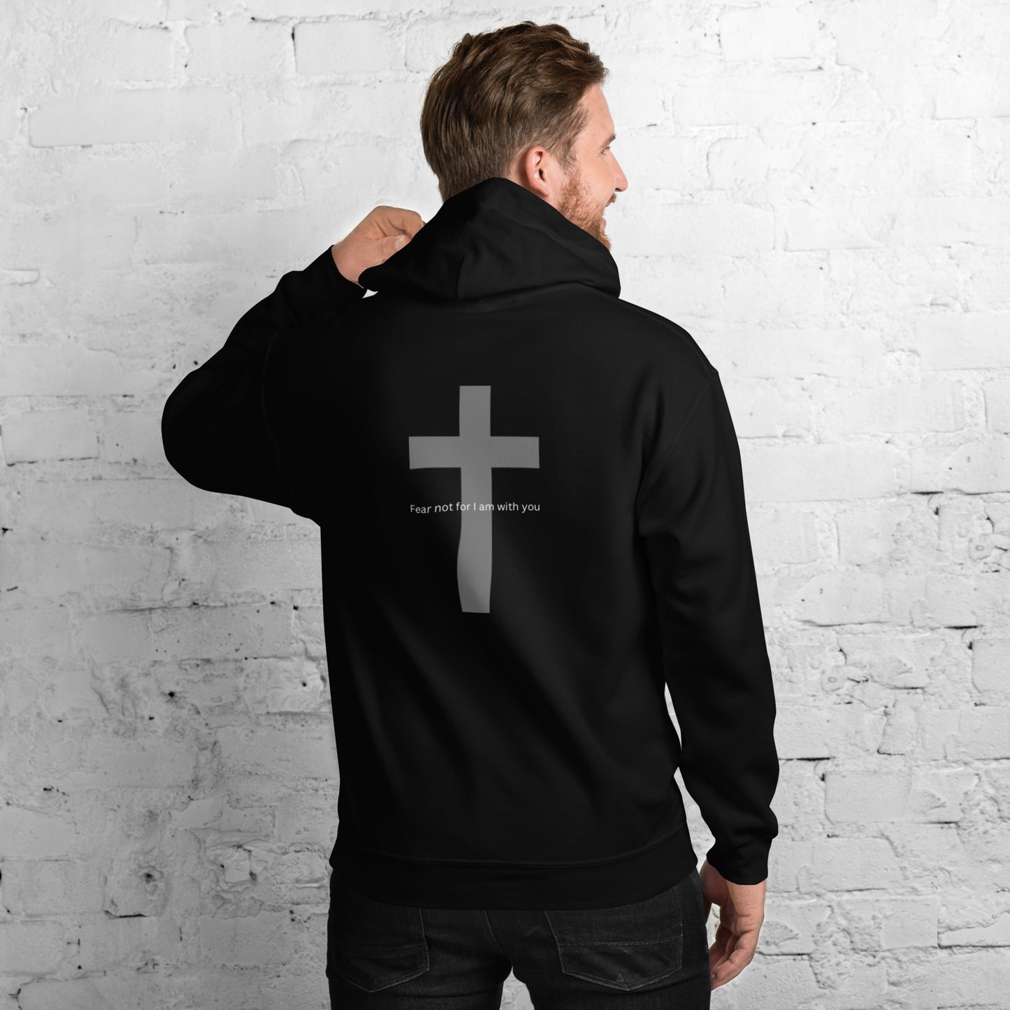 cross hoodie